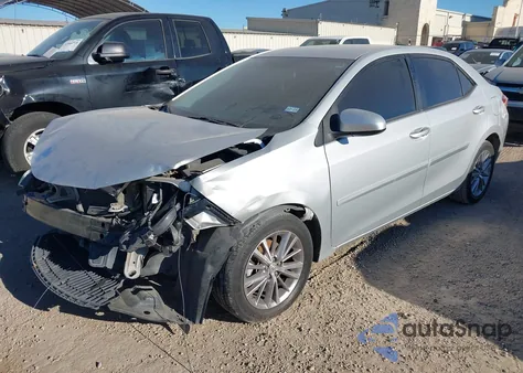 2015 Toyota Corolla Le Plus from USA, damaged, VIN 5YFBURHE7FP321064